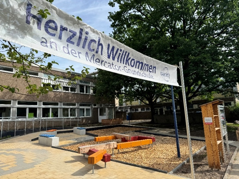 Eingang Mercator Grundschule