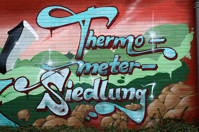 kieztreff graffiti thermometersiedlung